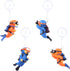 4 Pack Fish Tank Diver Decorations, Aquarium Diver Ornament Cute Little Diver Floating Fish Tank Decorations for All Kinds of Aquarium Fish Tanks...