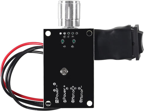 4PCS DC PWM Motor Speed Controller, Adjustable 6V 12V 24V 28V 3A 80W DC Motor Speed Controller Adjustable Reversible Switch...