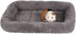 Enjoying Plush Cat Bed Mat 10" x 15" Pet Cushion with Pillow Around for Puppy Curling Sleep Cat Pad for Cat Carrier/Crate Dog Self-Warm Bed, Antis...