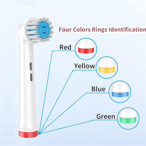 Toothbrush Heads for Oral B Braun Replacement Heads, Professional Electric Toothbrush Heads, Precision Clean Brush Heads Refill Compatible with Or...