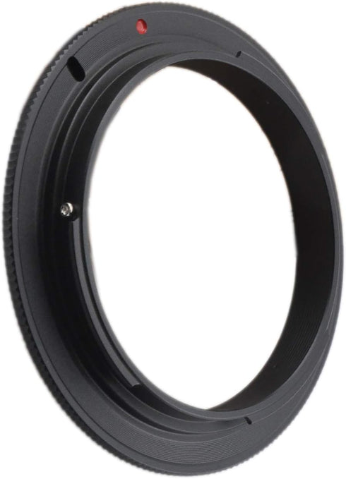 58mm Macro Lens Reverse Ring Compatible with EF M Mount Mirrorless Camera M1 M2 M3 M5 M6 M10 M50 M100 Camera,with 58mm Filter Thread Lens.Macro Sh...
