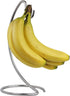 Blue Donuts Modern Banana Hanger - Chrome Banana Stand for Kitchen Countertop...