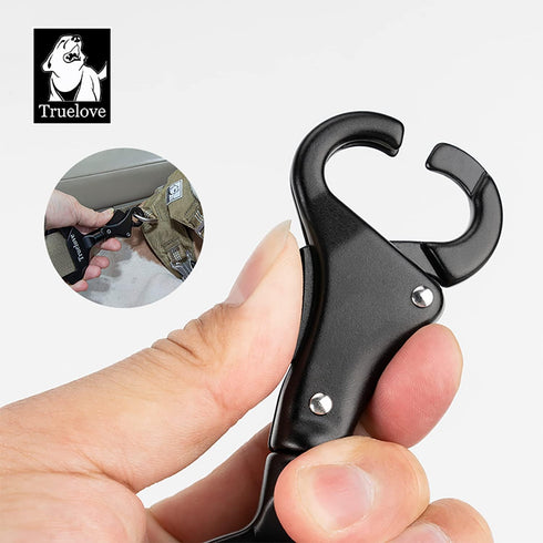 TRUE LOVE Vehicle Seat Belt Safety Buckle Lock, Fit Pet Harness Dog Car Travel Portable Lightweight...