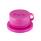 Pura Sport Big Mouth Silicone Sport Top Lid - Plastic-Free, Spill-Leak Proof, Medical-Grade, Fits All Bottle - Pink...