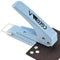 Single Hole Puncher,1/4" Hole Punch,50% Labor Savings, Heavy Duty Hole Puncher, Paper Punch, 15 Sheet Capacity, Metal Hole Puncher for ID Card, Ch...
