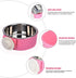 Yusenpet Cage Bowl for Small Pet Puppy Food Water Feeder, Removable Hanging Cat Rabbit Bird Food Basin Dish Perfect for Crates & Cages - Pink...