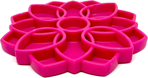 SodaPup Mandala eTray – Durable Slow Feeder Tray Made in USA from Non-Toxic, Pet-Safe, Food Safe Material for Mental Stimulation, Calming, Avoidin...