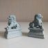 Asian Fu Foo Dogs Statues Mini A Pair of Guardian Lion Figurine Sandstone Pets Fish Tank Aquarium Landscape Ornaments Accessories Feng Shui Decora...