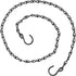 4Pcs Heavy Duty S Hook Steel Hanging Harness Chain for Hanging Poultry Drinker Feeder, Adjustable 40" Long, Tested Hold 30lb Weight...