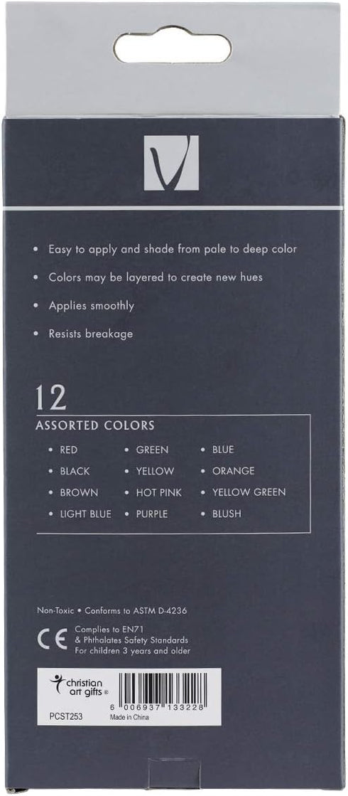 Christian Art Gifts Coloring Pencils Veritas 12/set...