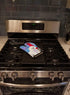 Caroline's Treasures SS8891OVMT Lighthouse with Bichon Frise Oven Mitt Heat Resistant Thick Oven Mitt for Hot Pans and Oven, Kitchen Mitt Protect ...