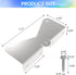 2 Pcs Gutter Extension Hinge, Gutter Downpipe Extension Hinge, Downspout Extension Flip-Up Hinge,Easy DIY Install on Any Size Rectangle or Square ...