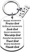 AMBREGRISSUN Christian White Elephant Gifts, christian gifts for women men faith, 2024 Christmas Christian Gifts Confirmation Baptism Gifts for So...
