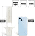 Lineco, 9 Inch, White Adhesive Self Stick Easel Stand Back, Double Wing, for Art Photos, Pack of 25...