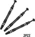 3PCS Stainless Steel 4-Claw Pick up Tool for Small Parts Pickup, Black 4 Prongs Grabber IC Chip Metal Catcher Grabber, Electronic Component Catche...