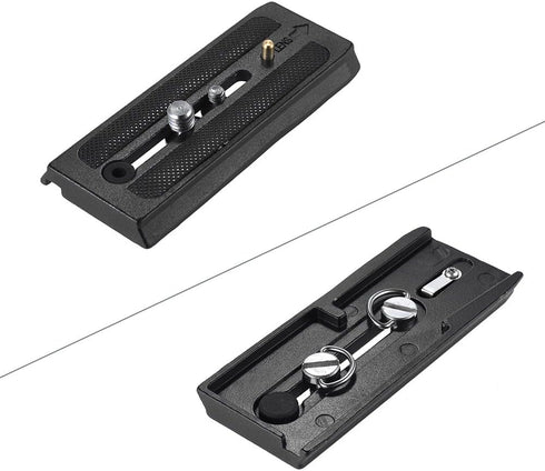Andoer Quick Release Plate for Manfrotto 501 500Ah 701HDV 503HDV Q5 Head,Camera Tripod Quick Release Adapter...