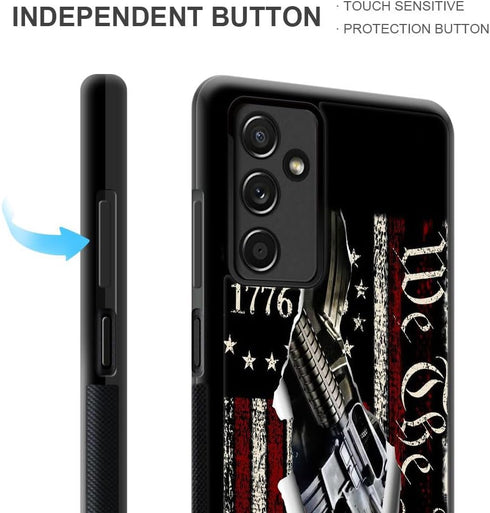 DJSOK Case Compatible with Samsung Galaxy A13 5G Case,Classic Independent American Flag 1776 We The People Luxury Pattern Design Pattern Back+Soft...
