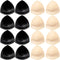 Hicdaw 6-8 Pairs Bra Pads Inserts Bra Cups Insert Sports Bra Pad Insert Sew in Bra Cups for Women...