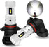 PHINLION 9145 9140 LED Fog Light Bulbs, 3800 Lumens Super Bright 12V H10 Fog Lights LED Replacement Bulb, 6000K Xenon White, Non-polarity, Pack of...