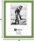 Malden International Designs Green Concept Wood Picture Frame, 8-Inch by 10-Inch...