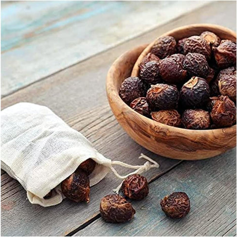 AnNafi® Reetha | Organic Soap Nuts | Aritha/Areetha/Kunkudukaialu | Sapindus used for making Reetha Powder, Ritha Shampoo, Oil | Natural Hair Care...