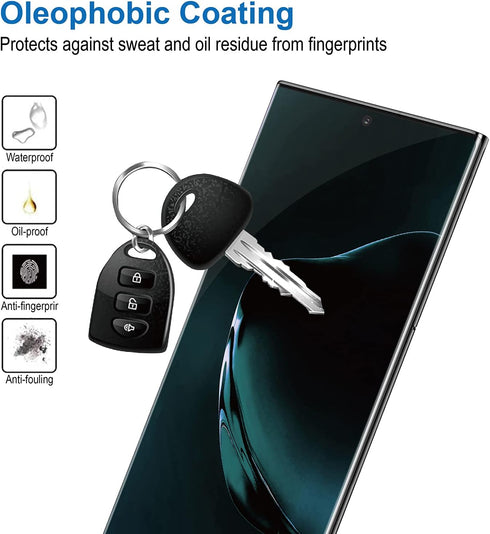 AACL Screen Protector for Samsung Galaxy Note 10 Plus,6.8 Inch,Curved Tempered Glass,Compatible with Ultrasonic Fingerprint Scanner,2 Pack......