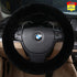 Wool Car Steering Wheel Cover 100% Australia Sheepskin Fur Steering Wheel Protector, Fluffy Warm Durable and High Elasticity Suit for Steering Whe...