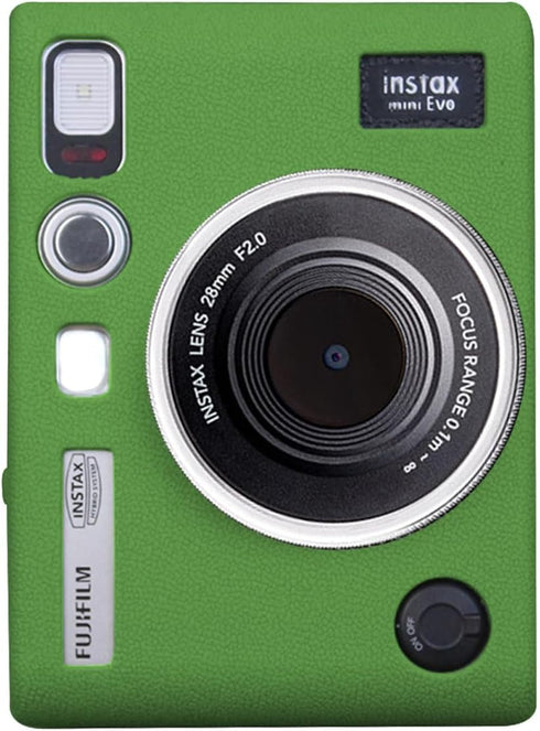Mini EVO Case, Protective Case for Fujifilm Instax Mini EVO Hybrid Instant Camera, Soft Silicone Protective Cover Bag Lightweight Full Protector -...