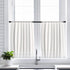 2 Pack Tension Curtain Rod 15.7-28 Inch, Small Short Adjustable Extendable Spring Loaded Rods for Windows Cabinet Blinds Closet Bedroom Kitchen Ba...