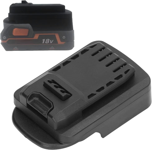 Demeras Battery Converter, Lithium Battery Adapter 18V ABS Lightweight Fine Workmanship Tight Fit for Power Tool...