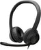 Logitech H390 Wired Headset for PC/Laptop, Stereo Headphones with Noise Cancelling Microphone, USB-A, in-Line Controls for Video Meetings, Music, ...