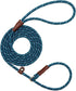 7FT Slip Lead Control Dog Leash, 1/4 Inch Diameter Durable Nylon Rope Training Lead for Small Medium Dog No Pull (Blue, 7’ x 1/4")...