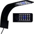 10W Super Slim Aquarium Fish Tank 5730 LED Light Clip-on Lamp Aquatic Plant Lighting (Black Body White+Blue Light)...