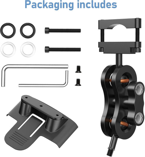Radar Detector Mount, Car Radar Detector Rearview Mirror Rod Bracket, Compatible with Valentine V1 Radar Detector, Easy to Install (Upgraded Versi...