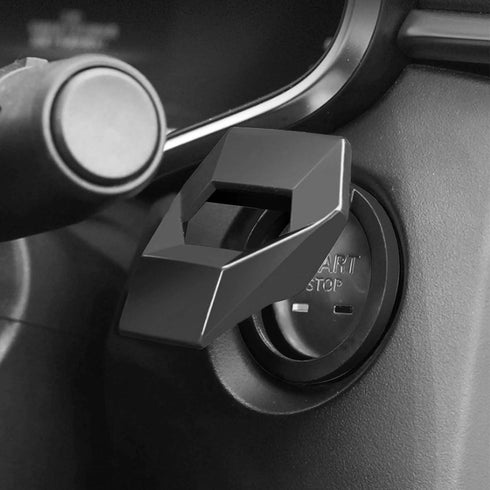 Universal Engine StartStop Push Button Cover Aluminum Alloy Car Power Control Trim for Honda Civic Accord CRV XRV Dodge Challenger Charger Toyota ...