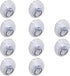 TREELY 10Pcs Suction Cup with Rings, 50mm Clear Suction Cup Sucker for Window Wall Hook Hanger...