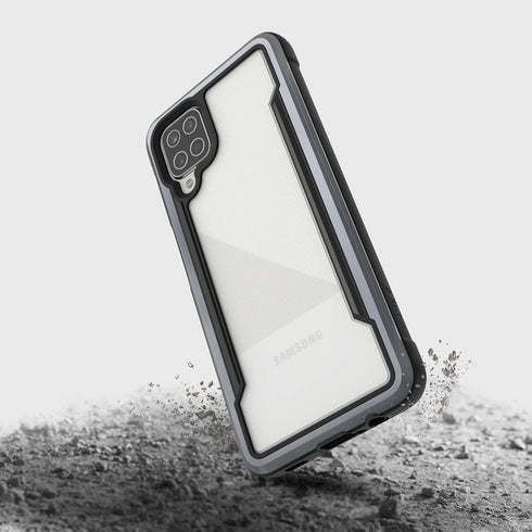 Raptic Shield Series, Samsung Galaxy A12 Phone Case, Military Grade Drop Tested, Anodized Aluminum, TPU, and Polycarbonate Protective Case for Sam...