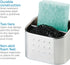 iDesign Forma Polished Stainless Steel Sink Organizer Set with Sponge and Scrubby - 3.1" x 4" x 3.1"...