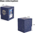 Venssu MTG Deck Box for Commander Display,Card Deck Box Fits 100 Double Sleeved Cards, Deck Box TCG with 2 Dividers and 1 Toploader (Leo)...