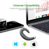 Ear Hook Bluetooth Headphone V5.0 with Mic, Painless Single Ear Wireless Headset 5 Hrs Playtime for Android Phones/iPhone X/8/7/6, Lightweight Non...
