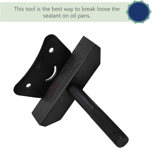 LAJIAOZ Oil Pan Separator Tool, Auto Replacement Oil Pan Separator Set, Engine Transmissions RTV Sealant Removal Tool Kit Compatible for Benz/BMW ...
