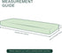 Hokway Couch Cushion Covers Stretch Cushion Covers Sofa Seat Cushion Slipcover Cushion Protector(White, Medium)...