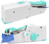 Blue Handheld Sewing Machine, Quick Fix Stitch Hand Sewing Machine, Mini Portable Cordless Sewing Machine, Ergonomic Design for DIY Creations, Sew...