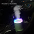 Portable Mini Humidifier 220ml, Colorful Light Mini Humidifier Max 40ml/h Nano Cool Mist Spray, 2 Light Mode Quiet Personal Ultrasonic Humidifier ...