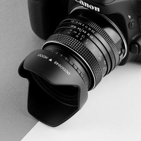 72mm Lens Hood,Universal Tulip Flower Lens Hood Sun Shade with Centre Pinch Lens Cap for Canon Nikon Sony Pentax Olympus Fuji Camera...