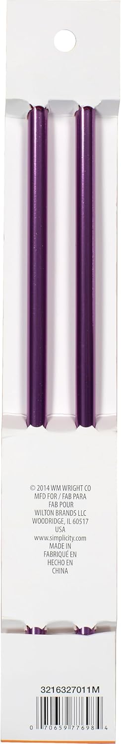 Boye Simplicity Creative Group, Inc 10-Inch, Size 11 Aluminum Single Point Knitting Needles, Violet......