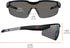 Ergodyne Skullerz Dellenger Anti Fog Safety Glasses with Adjustable Temples, z87...
