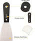 7 PCS Drywall Tools,Putty Knife Scraper Tool,Stainless Steel Paint Scraper Spackle Knife,Drywall Scraper Spackle Taping Knife For Spreading Drywal...