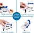 Travel Irons Portable Steam Irons for Clothes Handheld Steamer Mini Iron Non-Stick Sole Plate Dry Ironing and Steam Ironing Fast Heated up Detacha...