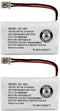 Kastar 2-Pack BBTY0651101 Model BT1007 Cordless Phone Battery for Uniden BT-1007 BT-1015, CEZAI2998 DECT1340 DECT1363 DECT1363BK DECT1363-2 DECT14...